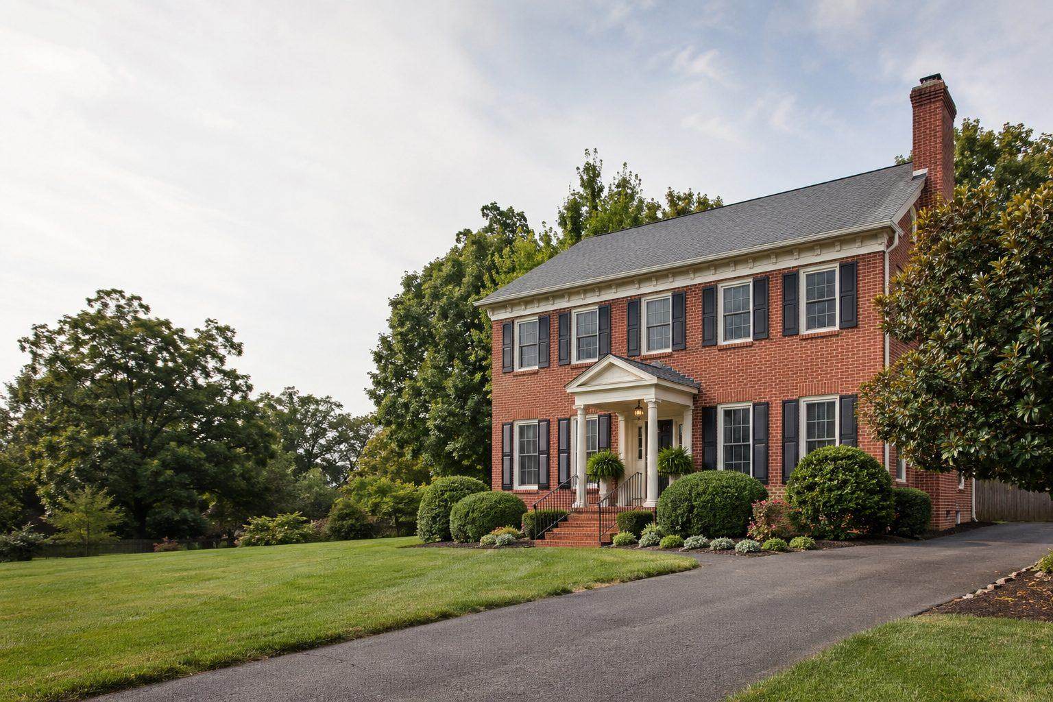 Suburban home exterior typical of Midlothian, VA