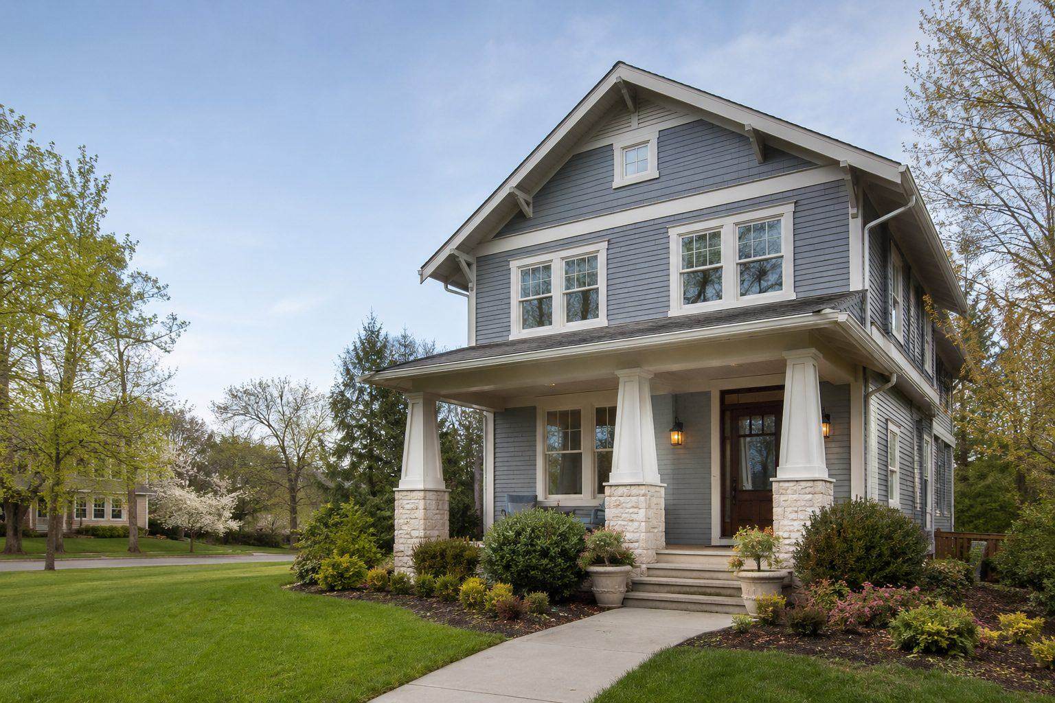 Suburban home exterior typical of Chesterfield, VA