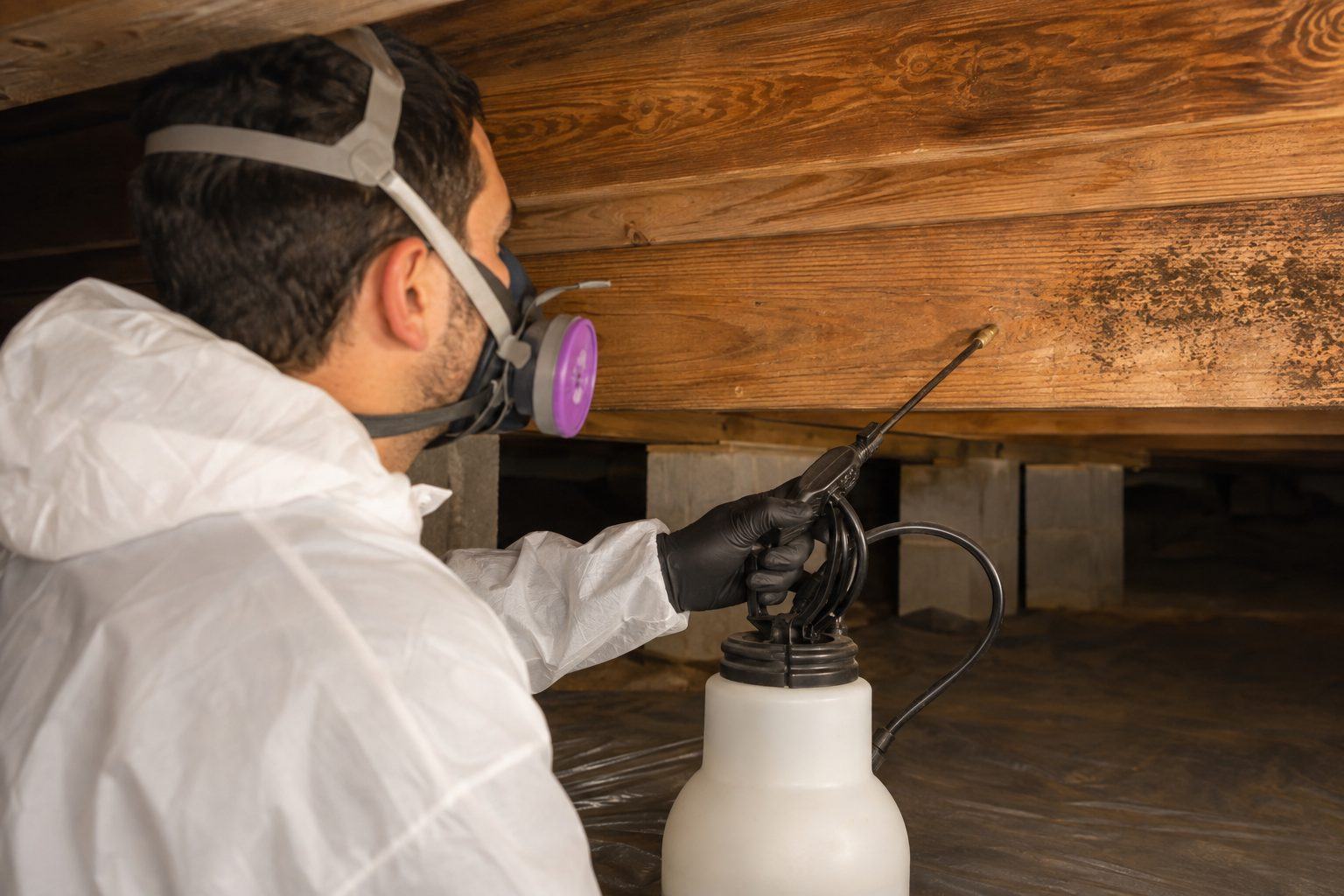 Crawl Space Mold Remediation in Richmond, VA